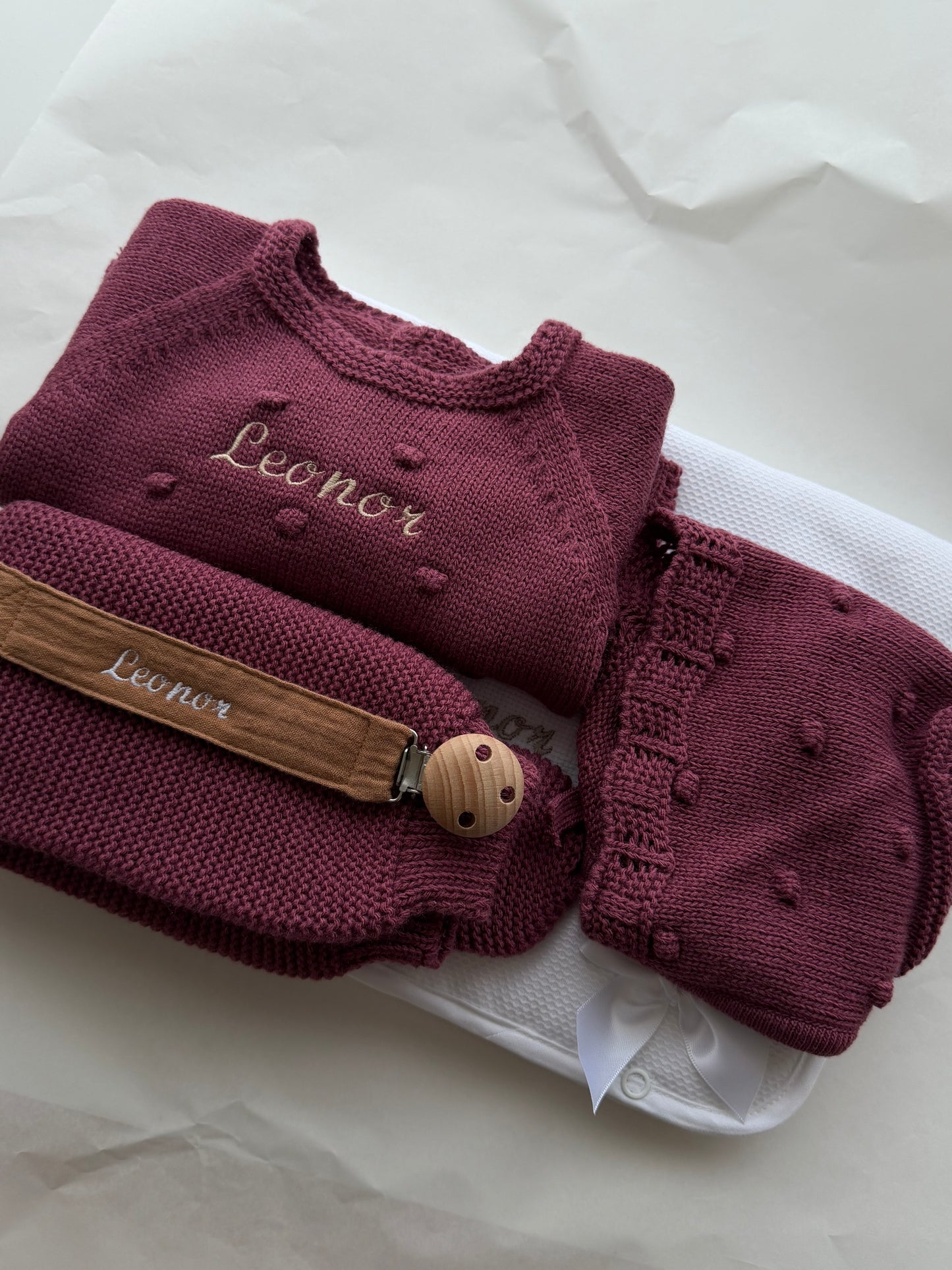 Conjunto 3 peças cherry