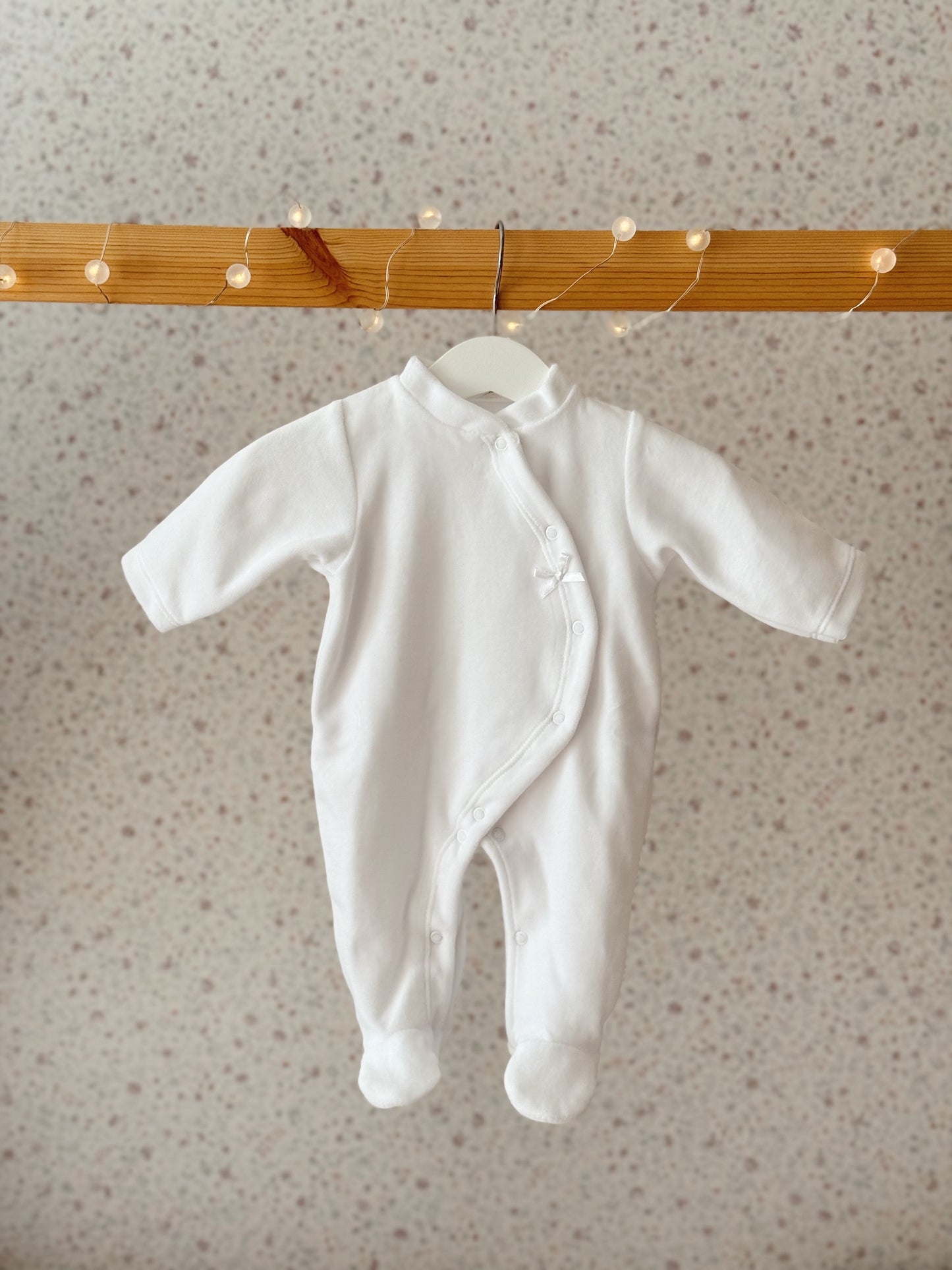 babygrow veludo gola menino