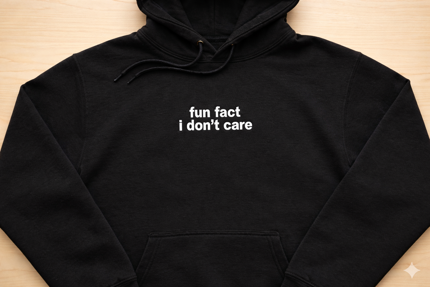 fun fact i don´t care sweatshirt