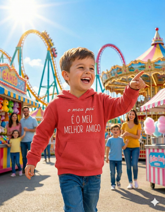 O meu pai é o meu melhor amigo sweatshirt