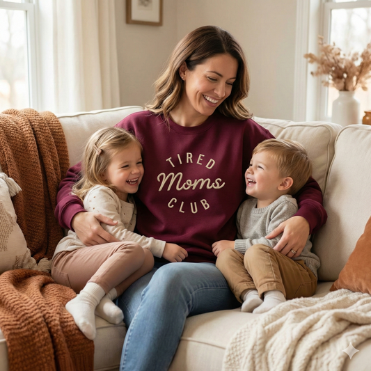 Tired Moms Club sweatshirt