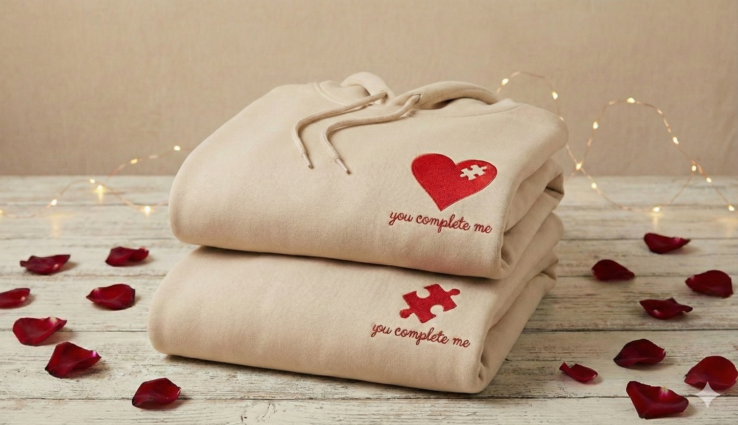 Lovers sweatshirt puzzle