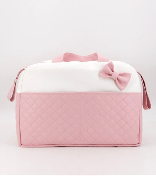 Mala maternidade/ carrinho laço