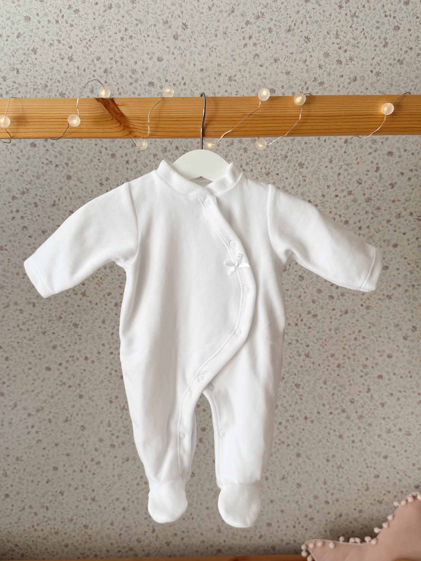 babygrow veludo gola menino